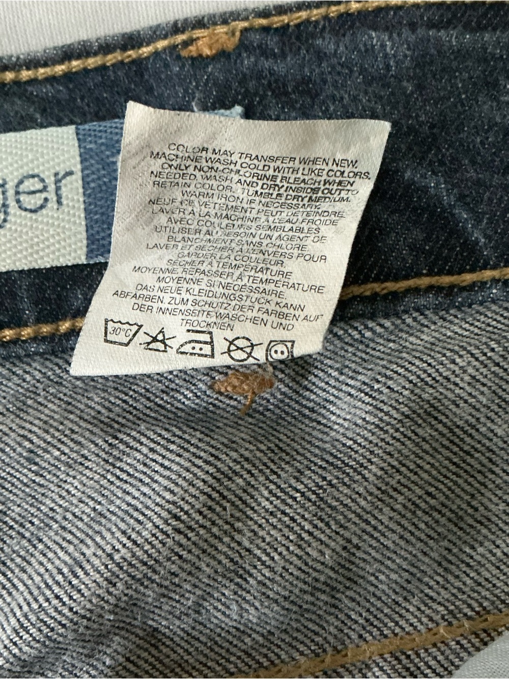 Vintage Gap Hip Hugger Jeans Women Blue Stretch Denim Low Rise Y2K Hook N Eye 12 - Picture 13 of 13